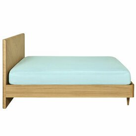 Vue de face -  Pack lit 2 places avec matelas Brazza