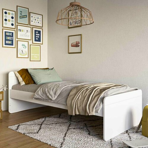 Ambiance - Lit enfant Lilow coloris Blanc