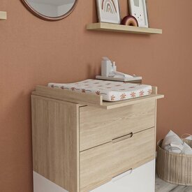 Ambiance - Zoom - Commode  langer 3 tiroirs Dixie