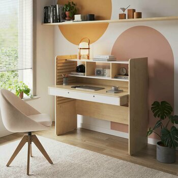 Bureau évolutif avec rangement Lewis